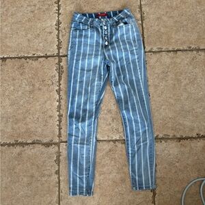 Guess Libby Britney Stripe Skinny Jeans